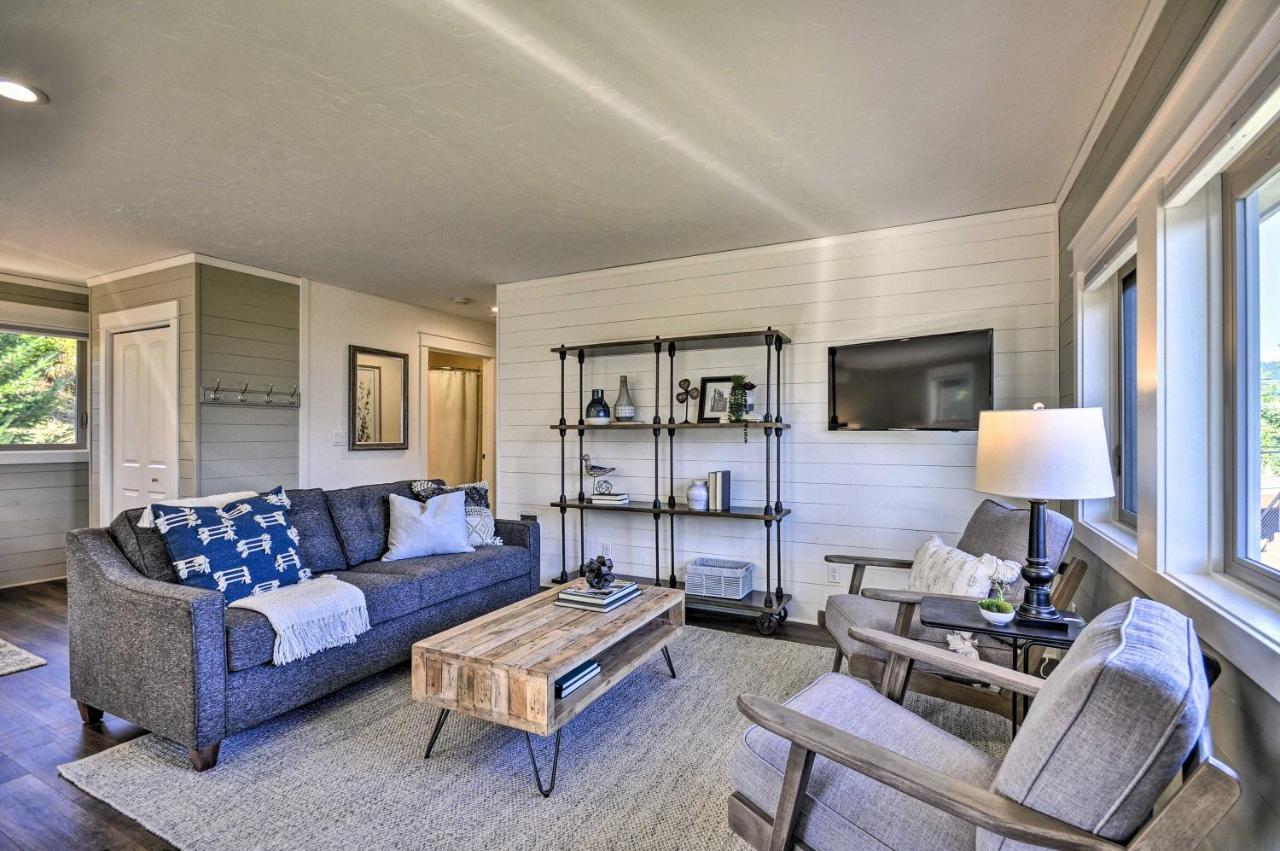 Scenic Studio With Loft And View Of The Columbia River Carson Bagian luar foto