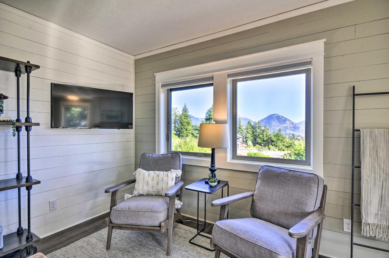 Scenic Studio With Loft And View Of The Columbia River Carson Bagian luar foto