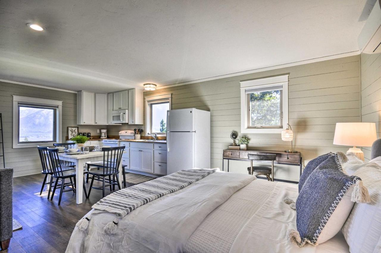 Scenic Studio With Loft And View Of The Columbia River Carson Bagian luar foto