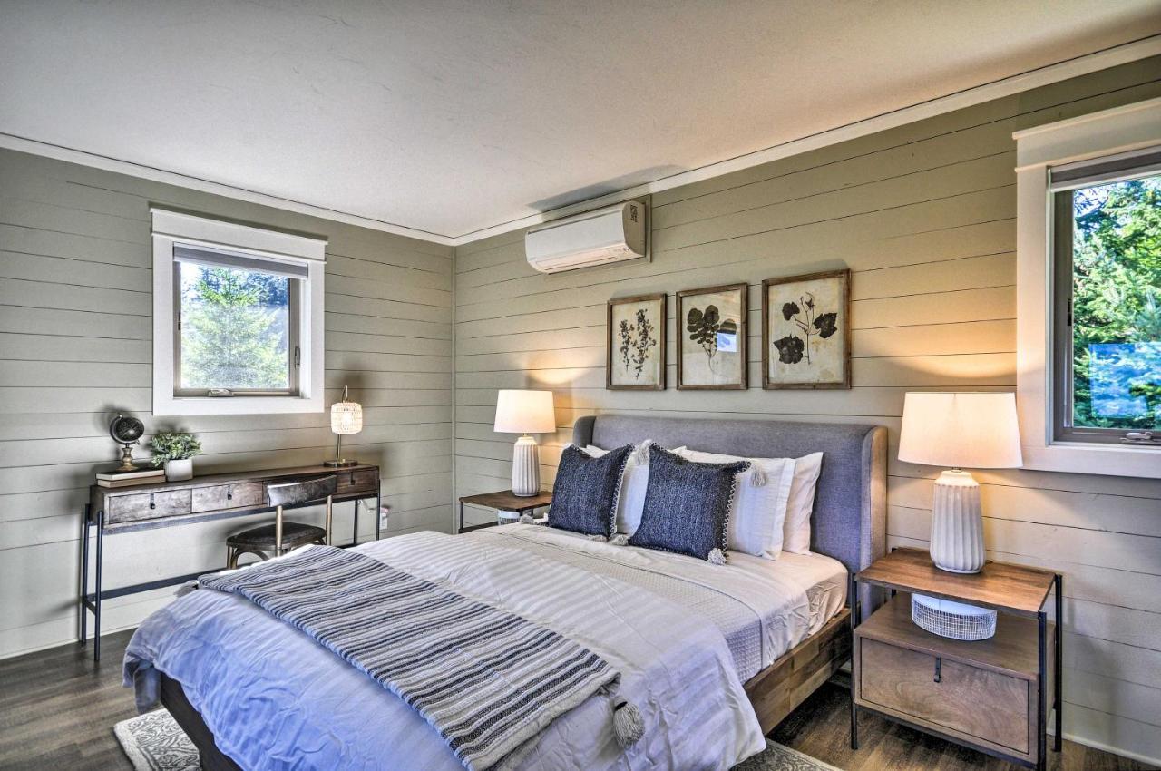 Scenic Studio With Loft And View Of The Columbia River Carson Bagian luar foto