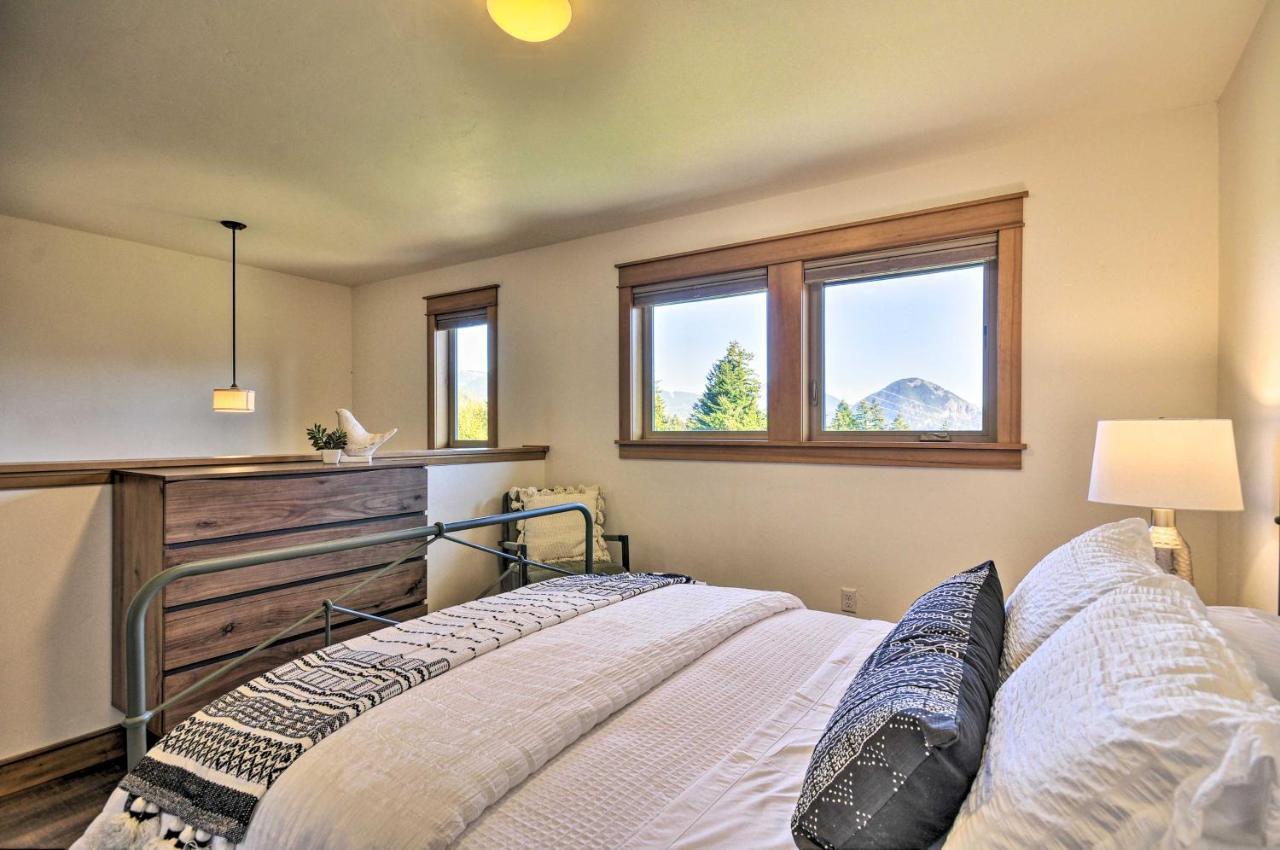 Scenic Studio With Loft And View Of The Columbia River Carson Bagian luar foto